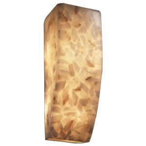 Alabaster Rocks! Rectangle Wall Sconce by Justice Design Group - Starlight Lighting USA and Canada